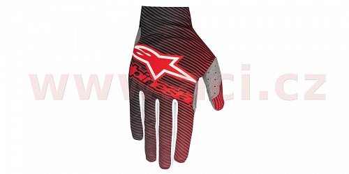 rukavice Dune 1 , ALPINESTARS - Itálie (červené/černé)